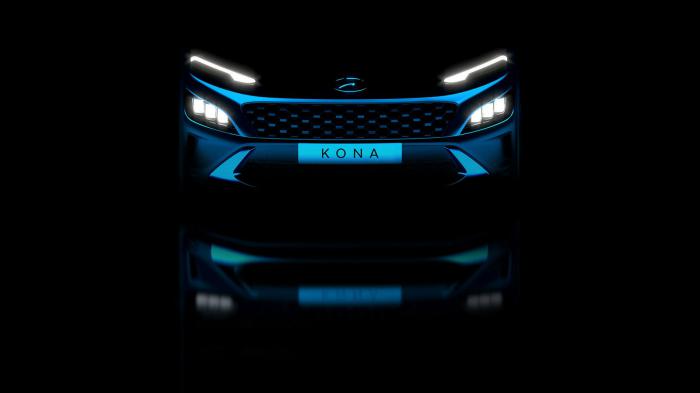 Teaser του ανανεωμένου Hyundai Kona και Kona N Line